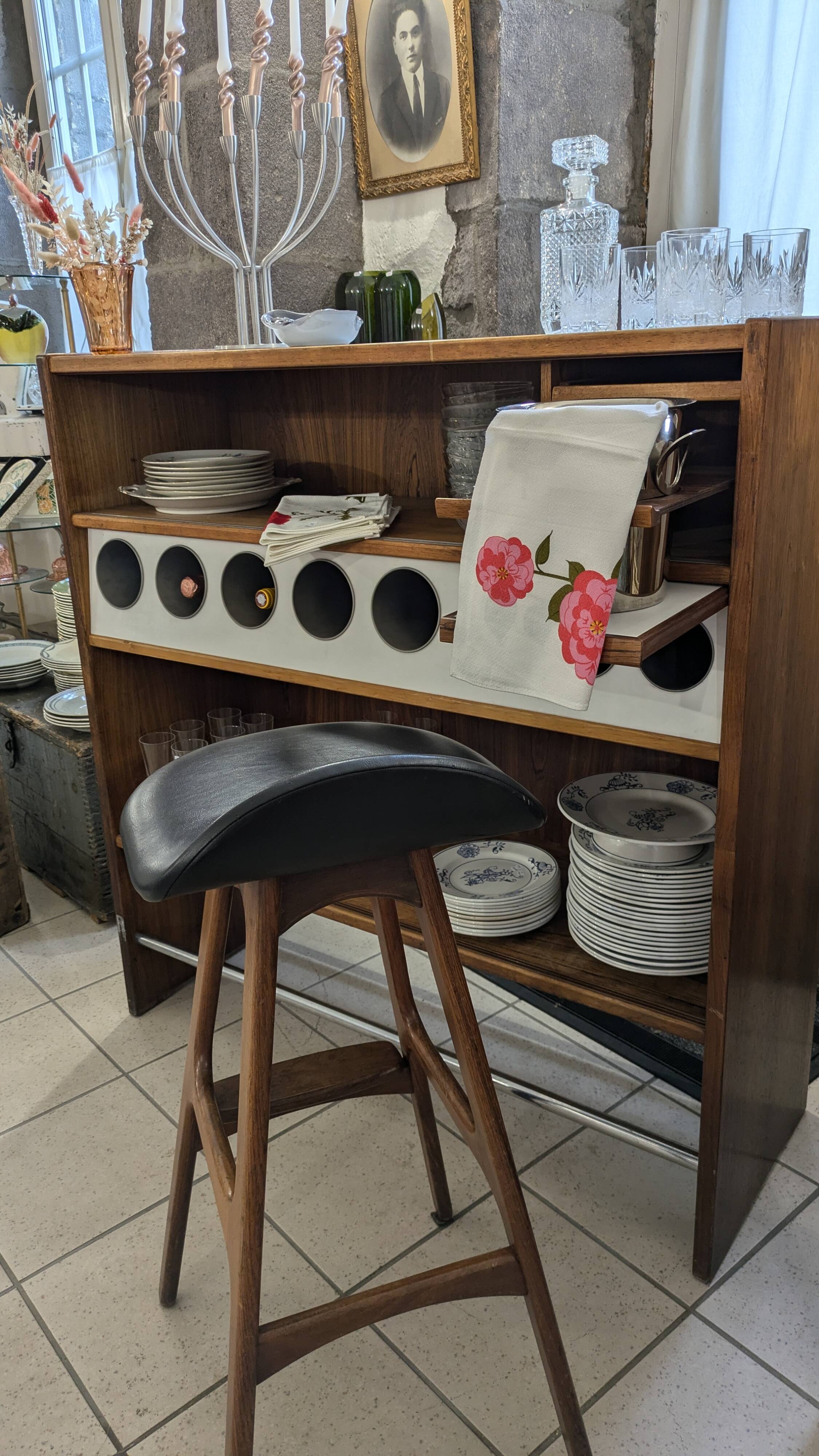 Scandinavian Teak Bar by Poul Heltborg Publisher Heltborg Møbler 1960