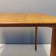 Table d'appoint en teck massif avec pieds amovibles, modèle FD544, par Edvard Kindt-Larsen pour France et fils