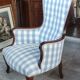 Ancien fauteuil bergère