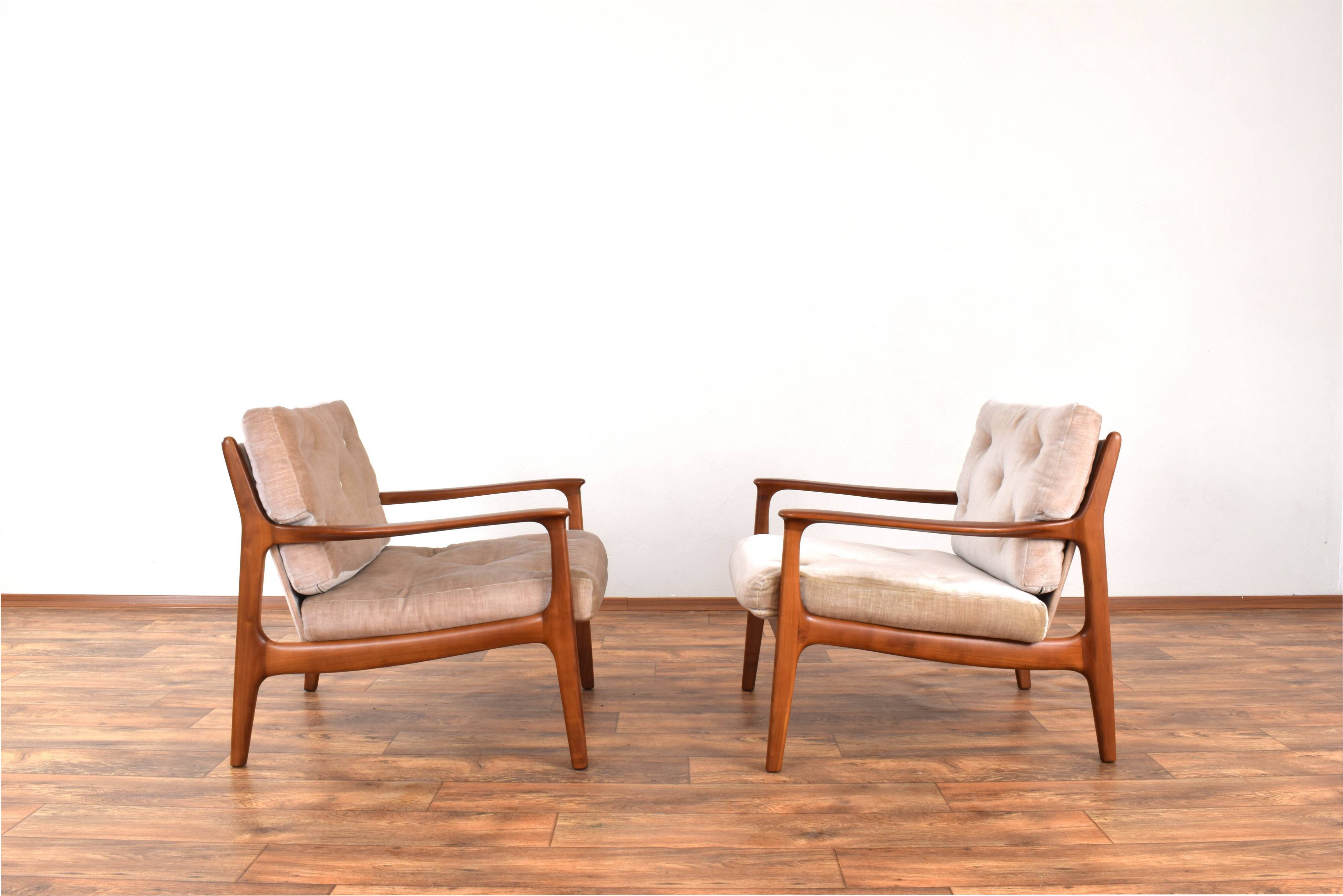 Mid-Century Living Room Set by Eugen Schmidt for Soloform, 1960s, Set of 3
