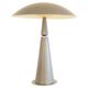 Lampe de table époque spatiale Aluminor France années 1990