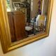 Vintage Louis Philippe mirror with antique gold beveled glass