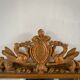 Mirror Napoleon III, gilded with pediment - 105x67cm