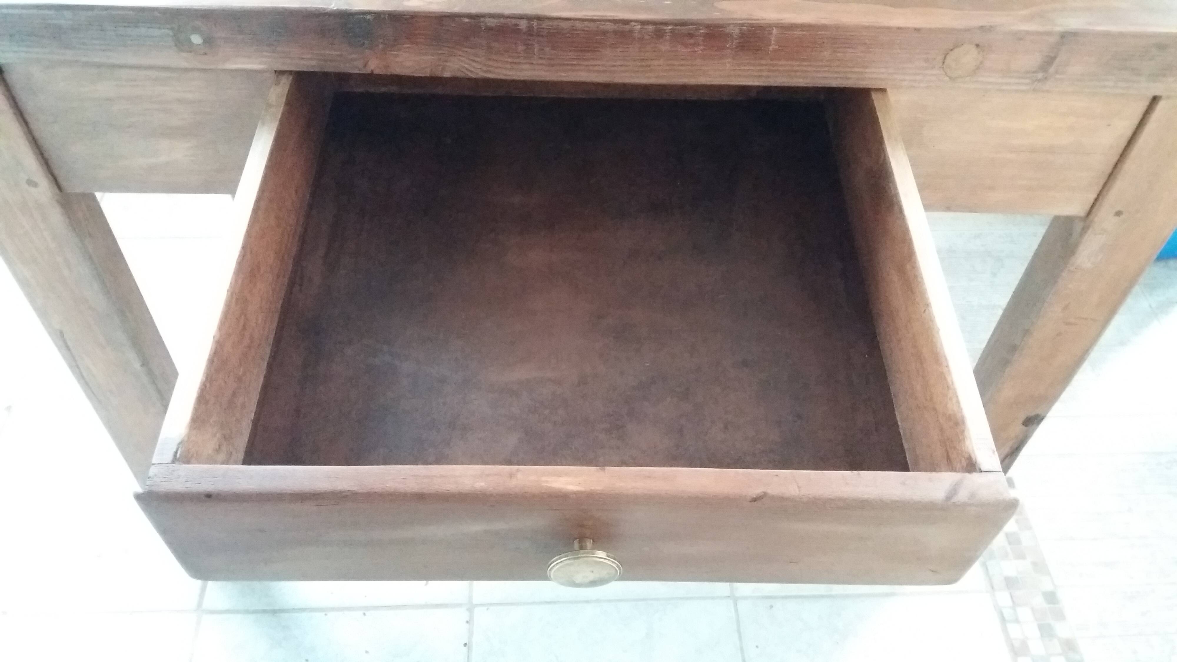 Rustic kitchen table