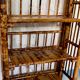 60´s bamboo folding shelf