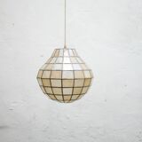 Vintage mother-of-pearl pendant lamp