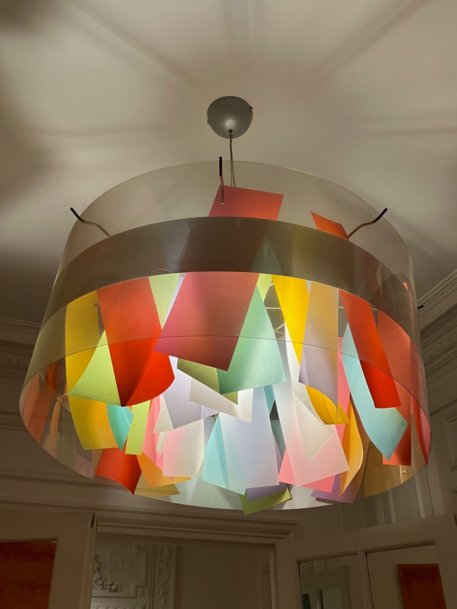 Holo Mexico multi-colored pendant light from Dix Heures Dix 64*30