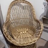 Rattan armchair