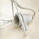 Mid-century modern style fiberglass pendant light, 1960s, set of 2.