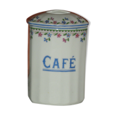 Spice porcelain pot