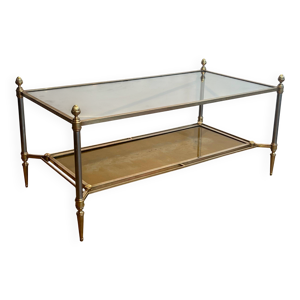 table basse en laiton,