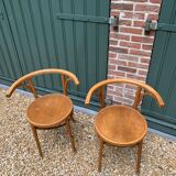 Pair of bistro chairs