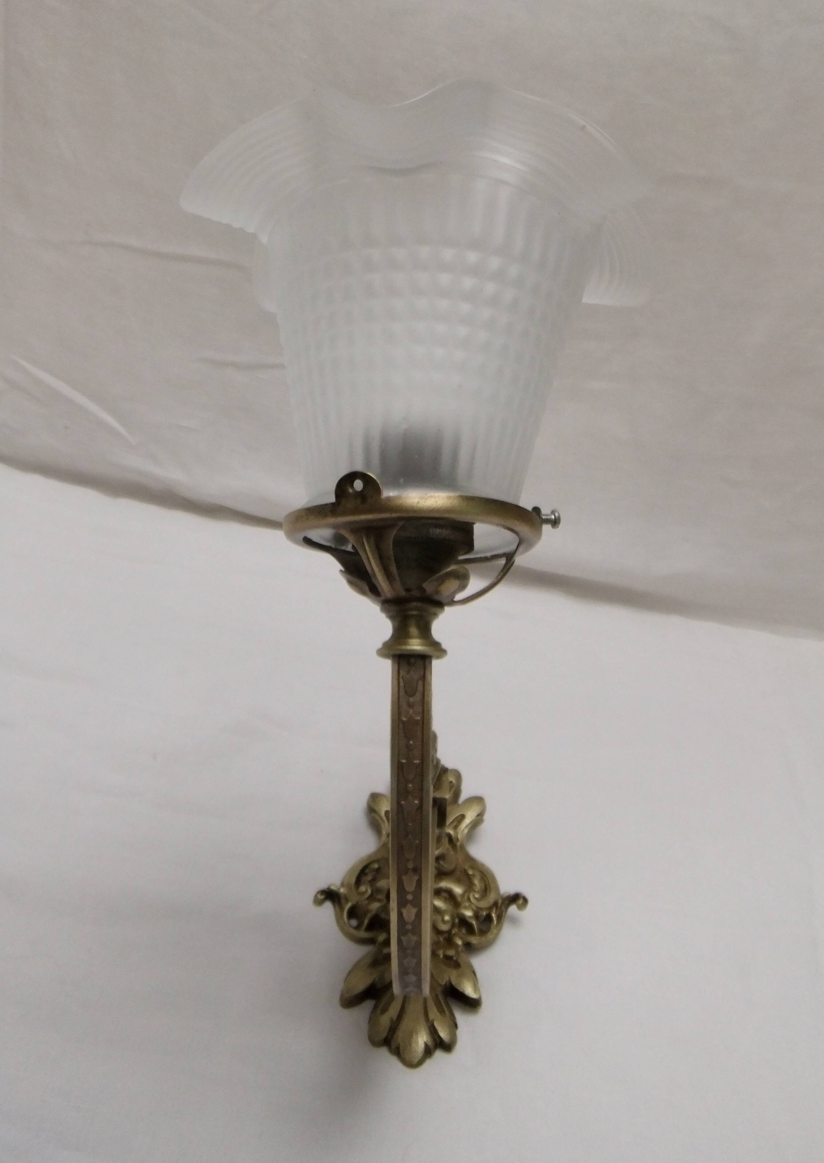 Wall lamp bronze tulip pendant light