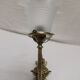 Wall lamp bronze tulip pendant light