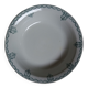 Hollow round dish Terre de fer Moulin des Loups and Hamage
