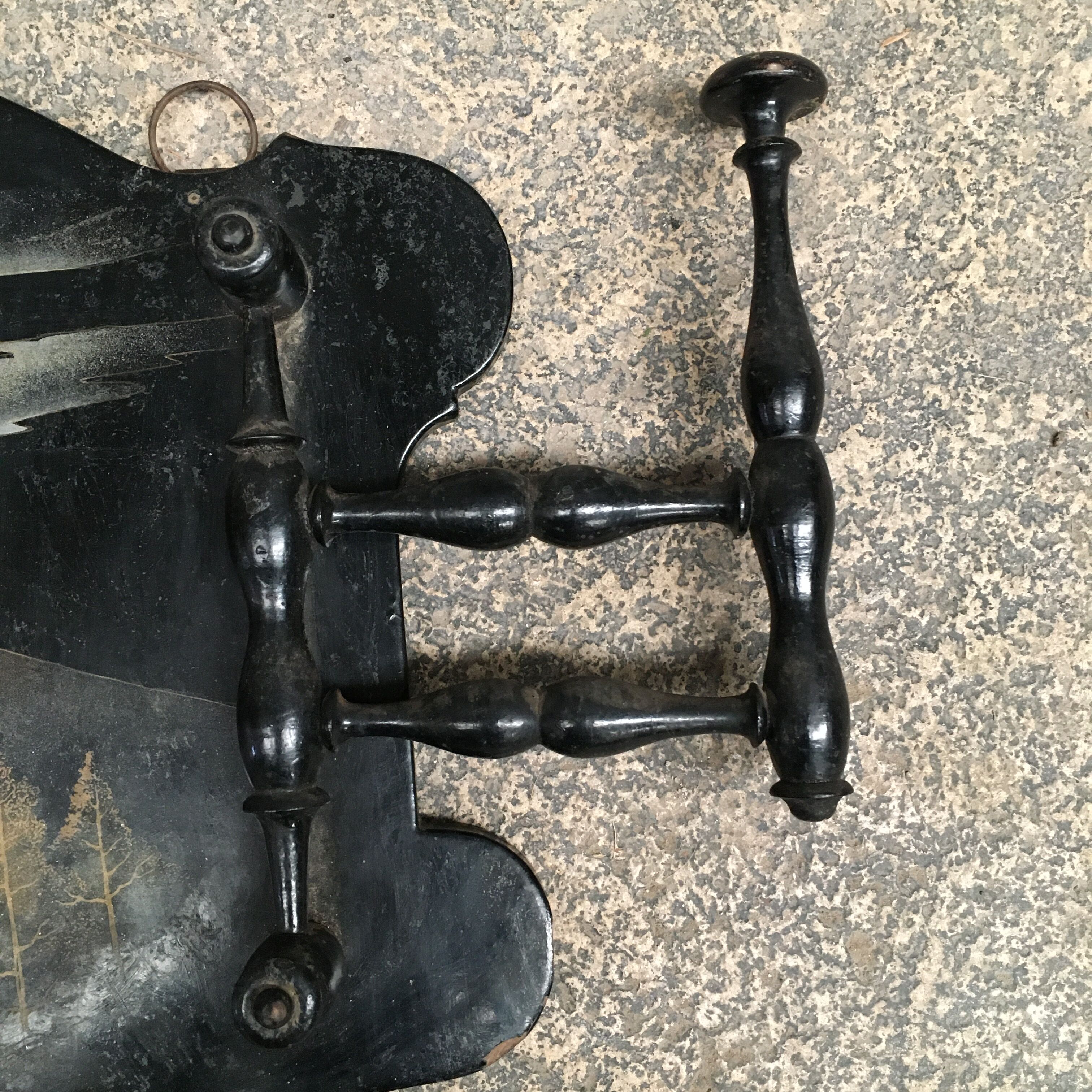 Wall coat door pads 19th Japan