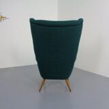 French Kvadrat Tonica Wingback Chair, 1950s