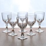 6 Arques crystal glasses “Luxembourg” collection