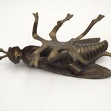 Brass Art Deco fly with movable wings Collection 4288