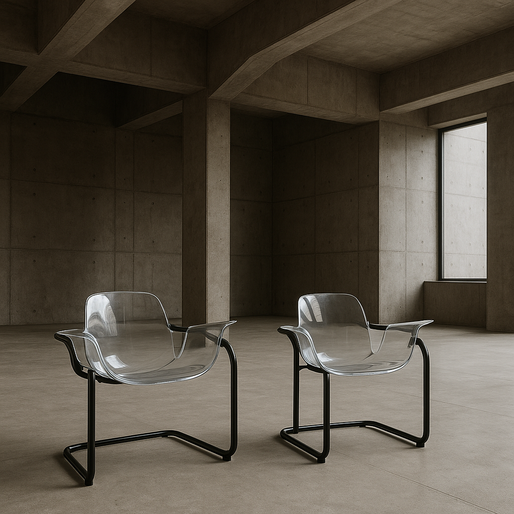 2 chaises « Arform Brasil » circa 1970