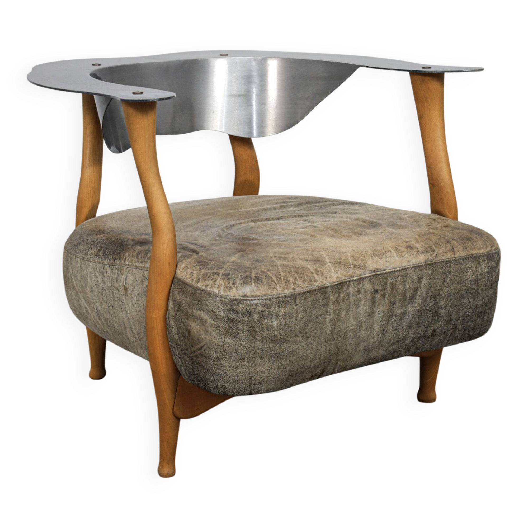 Postmodern Fantasy Island lounge chair by Kurt Bayer, 1980s