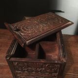 Indian teak spice box