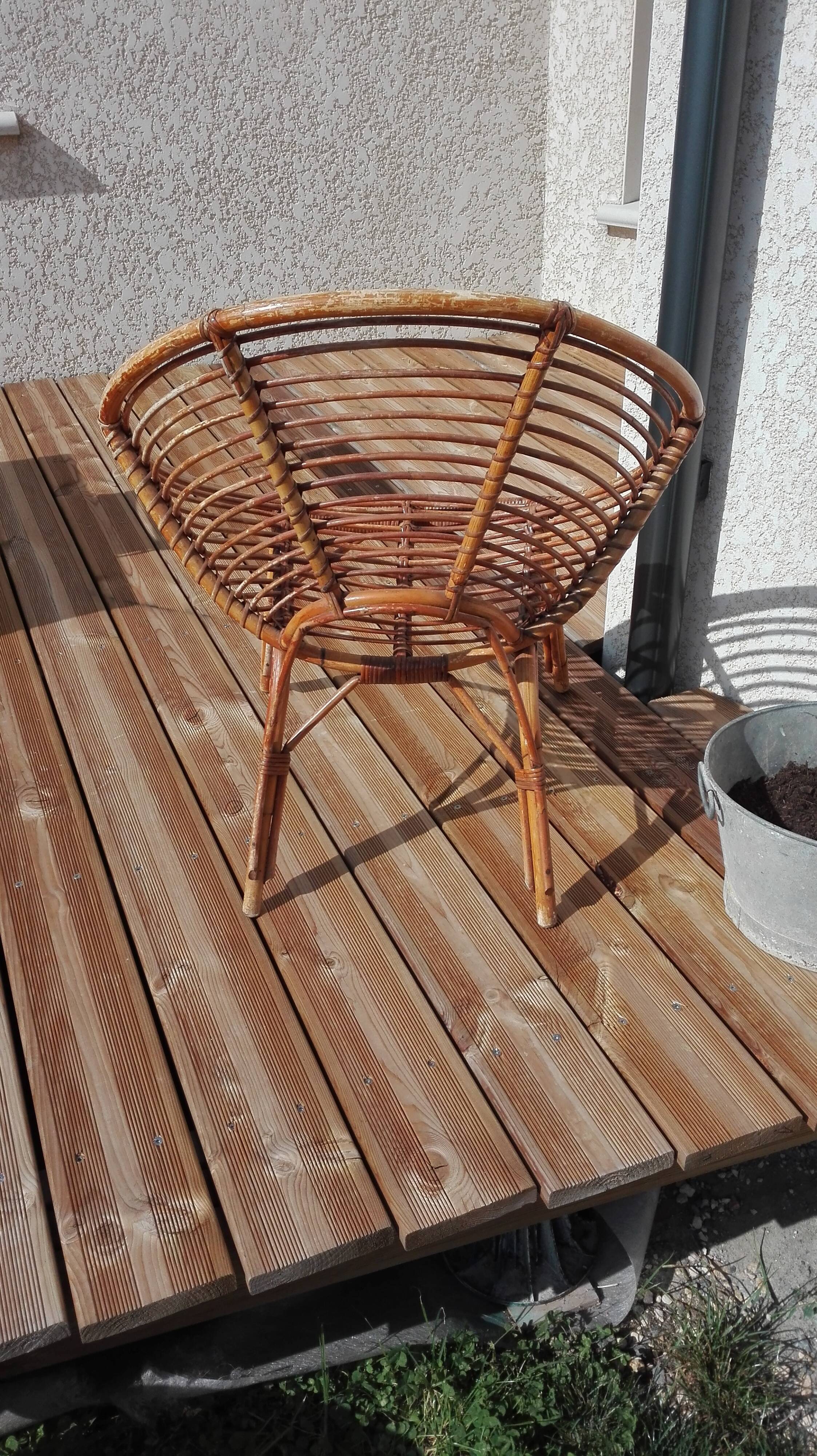 Rattan chair