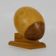 Ballon de rugby publicitaire taille réelle en bois, Simpa, années 80 90