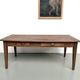 Solid oak farmhouse table, 1930s.
