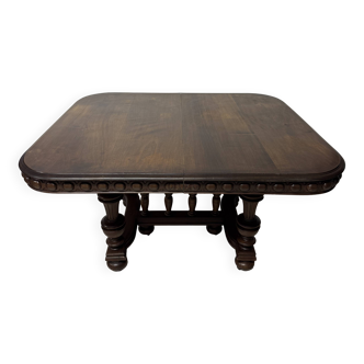 Henri II solid wood table
