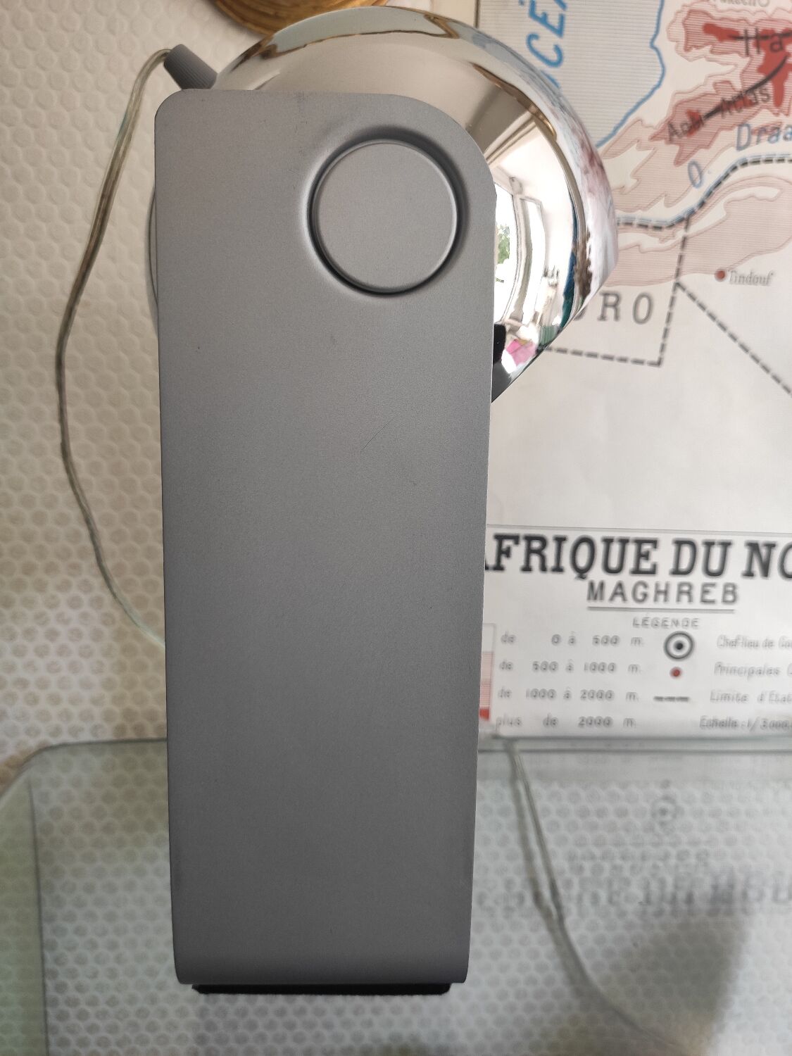 Massive Eyeball chrome ball lamp