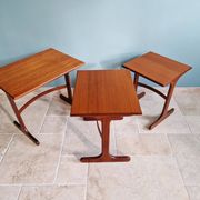 Set of 3 nesting tables in teak, Gplan, 1960s.