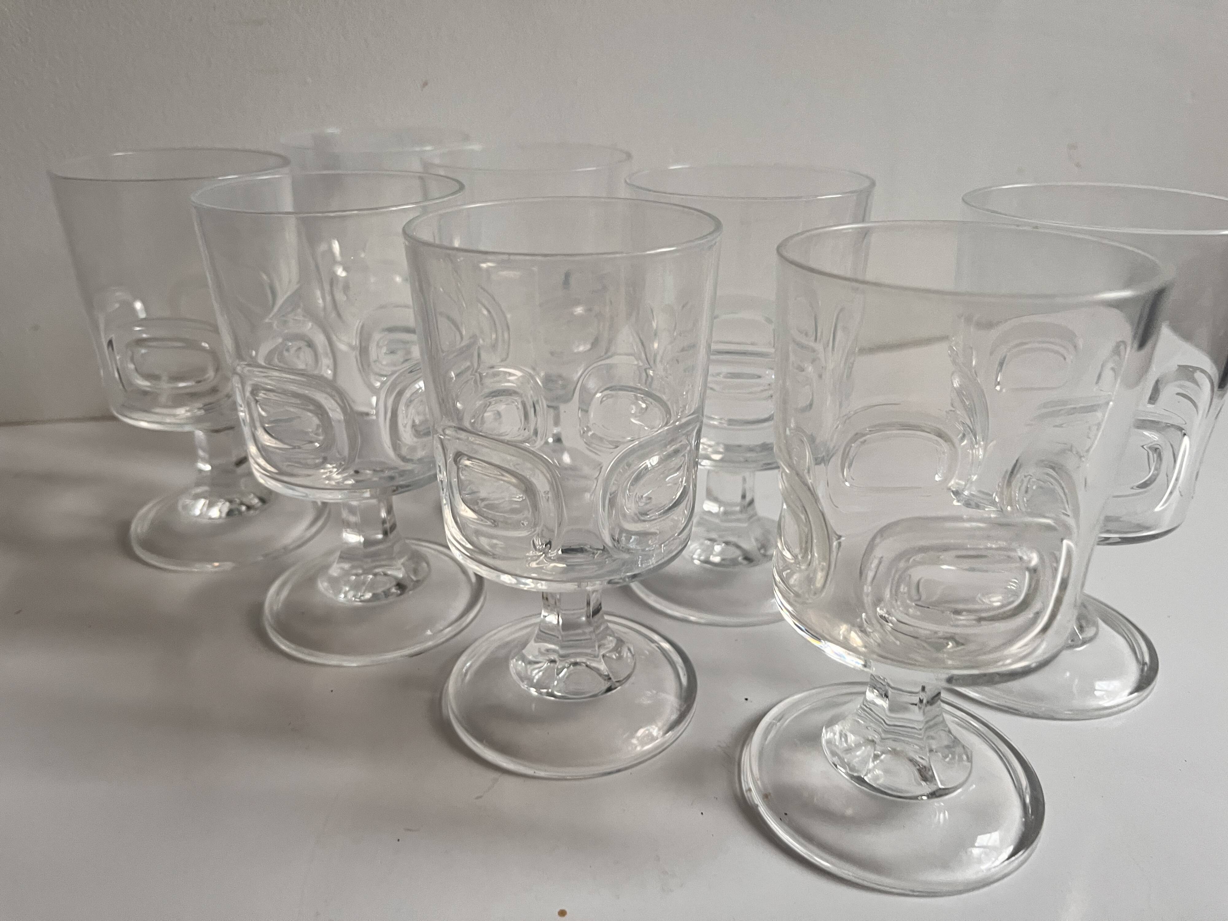 Vintage wine glasses