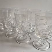 Vintage wine glasses