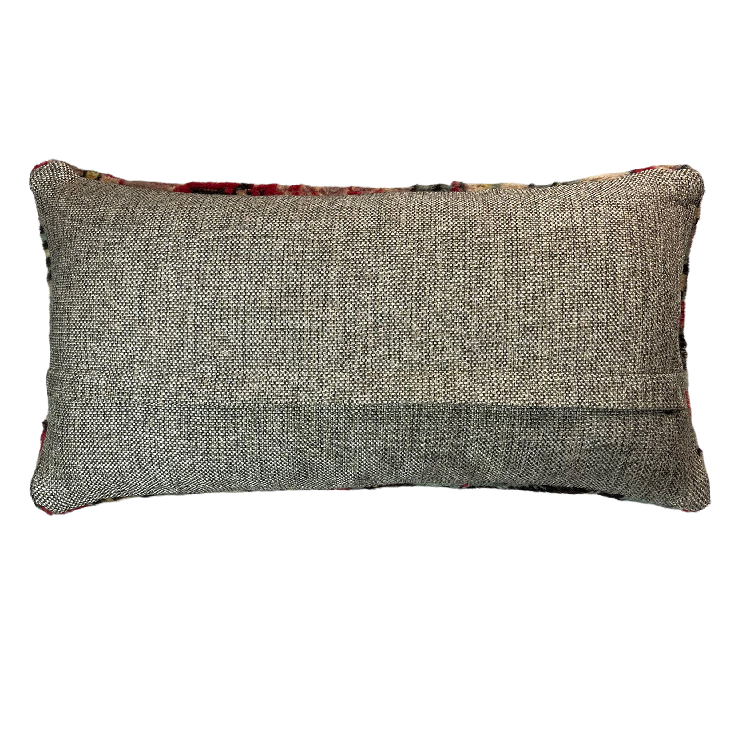 Vintage turkish handmade cushion cover, 30 x 60 cm