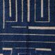 Tapis beni ourain sur mesure traditionnelle artisanale 150/250 cm