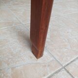 Vintage walnut table with 2 drawers