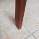 Vintage walnut table with 2 drawers