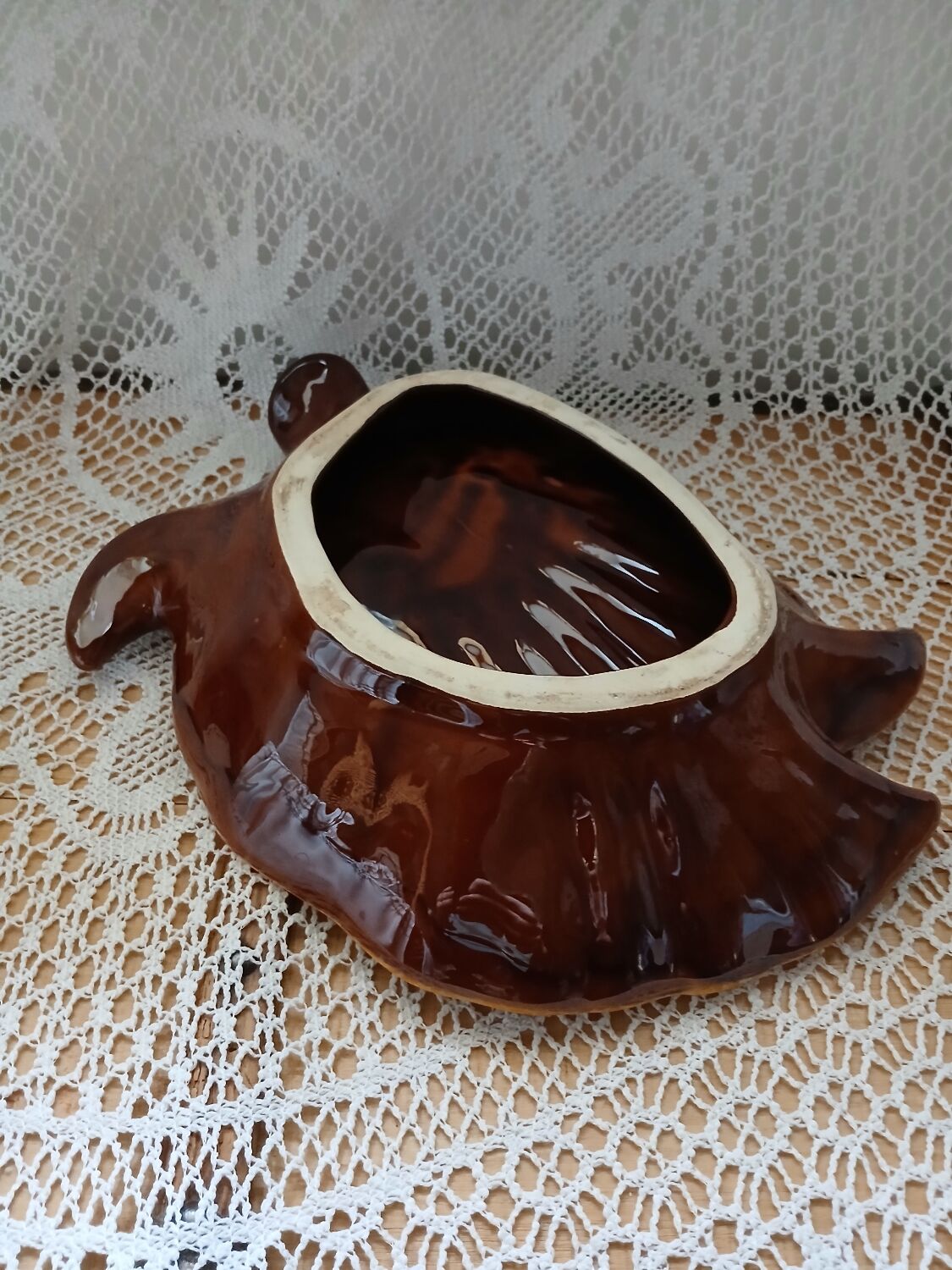 Antique fruit bowl in the Vallauris style