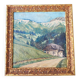 Peinture à l'huile - paysage alpin