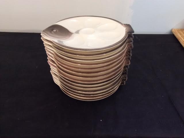 14 oyster plates