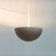 Mid-century modern style fiberglass pendant light, 1960s, set of 2.