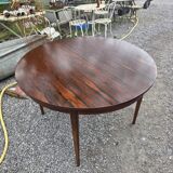 Scandinavian extendable table in rosewood from the 1960s, butterfly extension.
