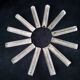 Set of 12 Hungarian Crystal knife rests, triangular shape