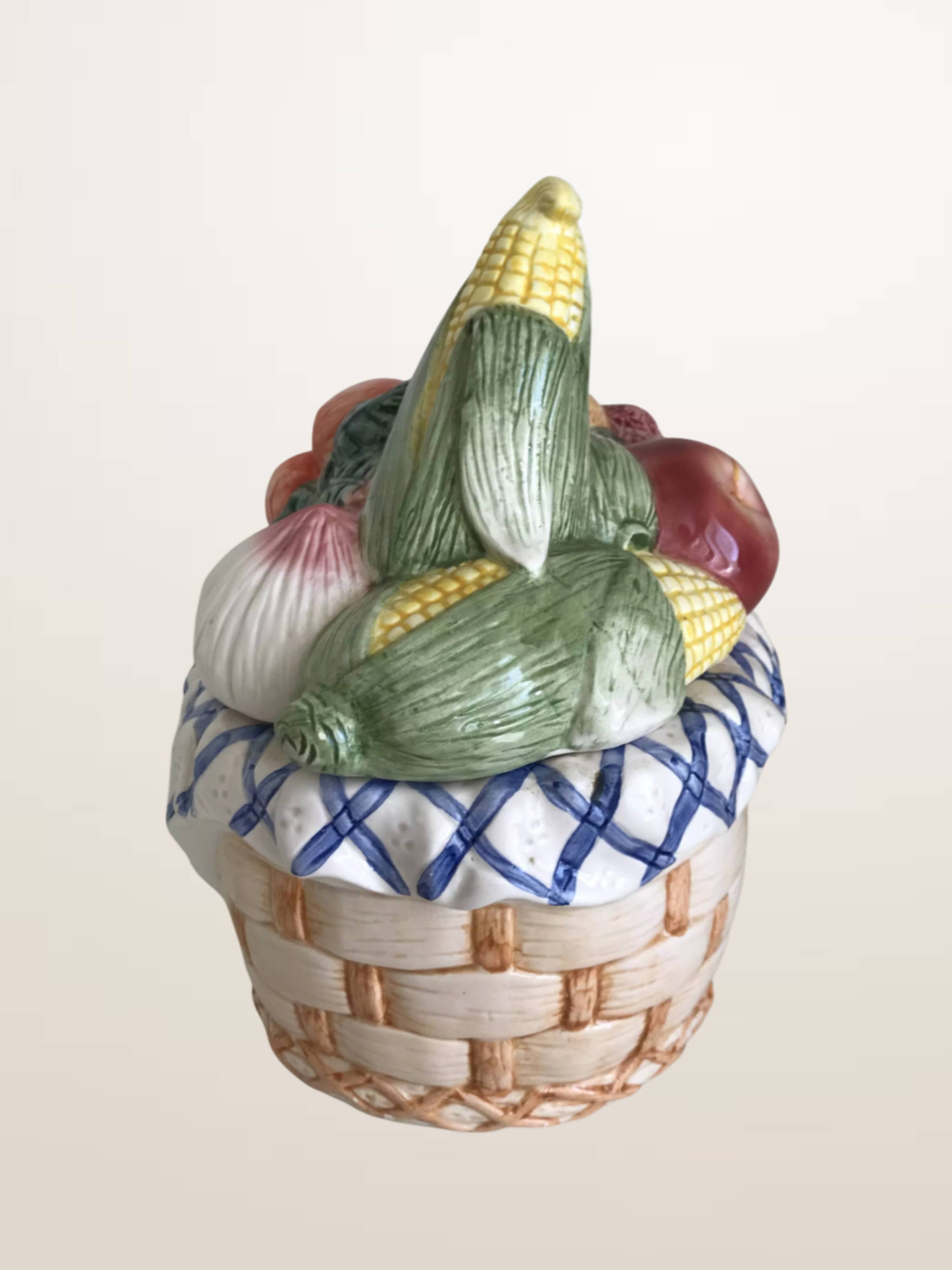 Pot and slipware fruits and vegetables