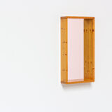 House Regain Rectangular Mirror with Wooden Frame 70s