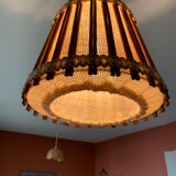 Brass and wool suspension