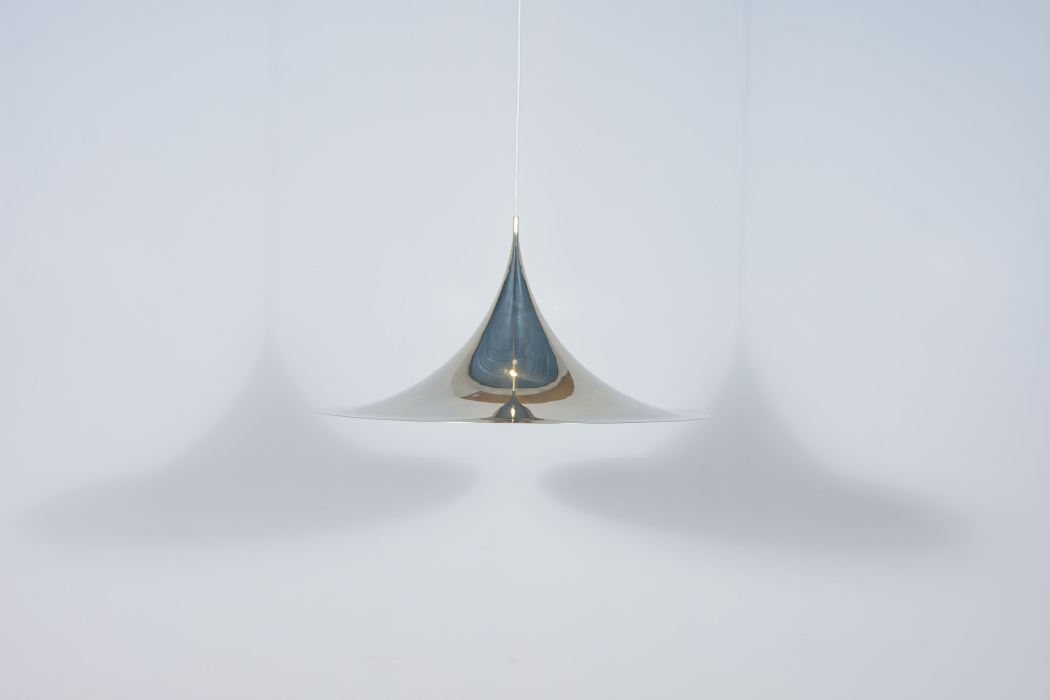 Semi Pendant Lamp by Claus Bonderup & Torsten Thorup for Fog & Mørup, 1970s