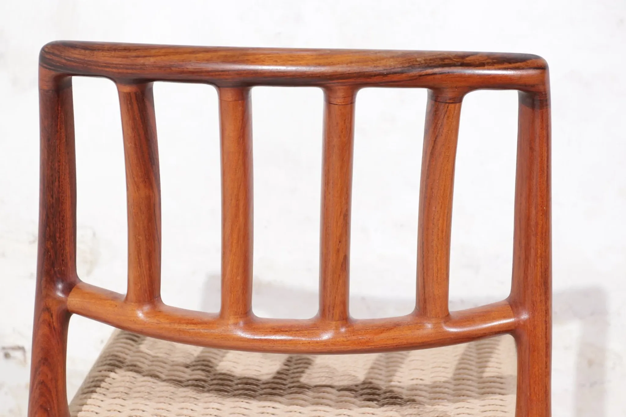 Set of 4 Niels Moller Model 83 rosewood dining chairs, Denmark, 1975