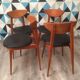 Chaises modèle "fontaria" de chez baumann vers 1970